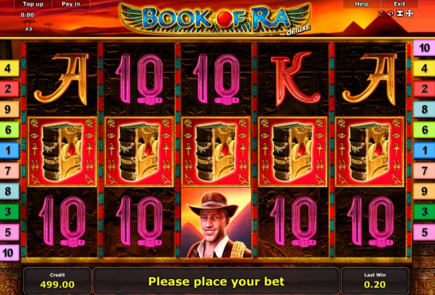 Book Of Ra Deluxe Online - AdmiralCasino -100 gratis spins