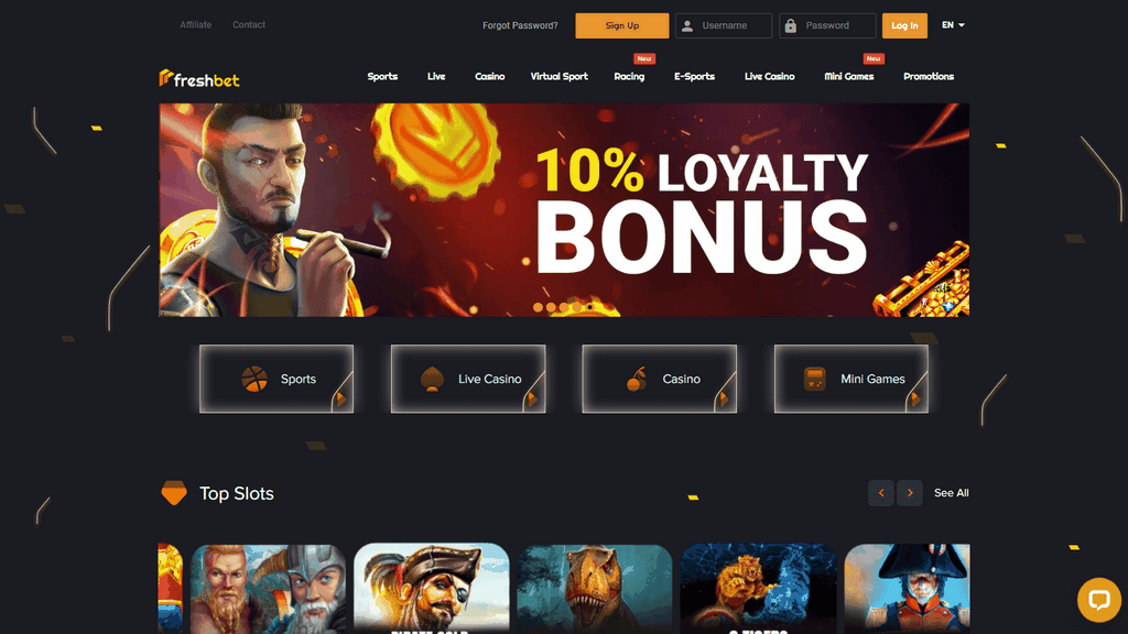 FreshBet Gambling Establishment Authorities UK & Incentive As Much As £& pound; 1500

<h3>Settlement Techniques</h3>
<ul>
<li>Crypto Settlements</li>
<li>Credit report Cards</li>
<li>Debit Cards</li>
<li>E-wallets</li>
<li>Bank Transfers</li>
</ul>
<p>Freshbet is a Curacao-licensed worldwide online gambling enterprise founded in 2021. Casino site is signed up as a legal entity in Cyprus by Ryker B.V. Our extensive research study has actually determined a number of essential locations where Fresh Wager has a competitive advantage over various other Curacao-licensed online casino sites.</p>
<p>Freshbet pc gaming hall offers different on the internet ports, Live Gambling establishment, and Exclusive Mini Games. Their gambling enterprise library features virtually 5,000 slot video games. And it’s practically impossible to discover such a large pc gaming collection in other Curacao-licensed gambling establishments. Fresh-bet Gambling establishment’s Sportsbook provides 90,000+ live occasions, 80,000+ Pre-match occasions, and over 4000+ markets. Making Fresh bet among the best sportsbooks in also as competitive markets as the UK.</p>
<p>If you intend to discover more about the Freshbet casino site, keep reading with us. We will examine each of its offerings. Thus, this fresh wager gambling establishment review will consist of topics such as gaming library, sportsbook, bonus offers and promos, repayments, navigating, etc. So, allow’s delve into each section of our step-by-step overview.</p>
<h1>
<h3>Benefits of freshbet</h3>
<p>” title=”FreshBet Gambling Establishment Authorities UK & Incentive As Much As £& pound; 1500</p>
<h3>Settlement Techniques</h3>
<ul>
<li>Crypto Settlements</li>
<li>Credit report Cards</li>
<li>Debit Cards</li>
<li>E-wallets</li>
<li>Bank Transfers</li>
</ul>
<p>Freshbet is a Curacao-licensed worldwide online gambling enterprise founded in 2021. Casino site is signed up as a legal entity in Cyprus by Ryker B.V. Our extensive research study has actually determined a number of essential locations where Fresh Wager has a competitive advantage over various other Curacao-licensed online casino sites.</p>
<p>Freshbet pc gaming hall offers different on the internet ports, Live Gambling establishment, and Exclusive Mini Games. Their gambling enterprise library features virtually 5,000 slot video games. And it’s practically impossible to discover such a large pc gaming collection in other Curacao-licensed gambling establishments. Fresh-bet Gambling establishment’s Sportsbook provides 90,000+ live occasions, 80,000+ Pre-match occasions, and over 4000+ markets. Making Fresh bet among the best sportsbooks in also as competitive markets as the UK.</p>
<p>If you intend to discover more about the Freshbet casino site, keep reading with us. We will examine each of its offerings. Thus, this fresh wager gambling establishment review will consist of topics such as gaming library, sportsbook, bonus offers and promos, repayments, navigating, etc. So, allow’s delve into each section of our step-by-step overview.</p>
<h1>
<h3>Benefits of freshbet</h3>
<p>“></a></p>
<ul>
<li>Greater than 5000 slots</li>
<li>Comprehensive sportsbook</li>
<li>Lots of Esport Events</li>
<li>Selection of Down Payment Methods</li>
<li>Range of withdrawal Approaches</li>
<li>Quick Down Payment and Withdrawals</li>
<li>Rich bonus offers</li>
<li>Layout and site rate</li>
<li>Helpful Customer Assistance</li>
</ul>
<h3>Negative aspects of Freshbet</h3>
<ul>
<li>Some Countries are blocked</li>
</ul>
<h2>Freshbet gambling enterprise Incentives, promotions & Betting demands</h2>
<p>Freshbet Online casino supplies one of the most effective promos and welcome bonus offer package in the UK and EU markets. They have fairly a reasonable 20x to 30x wagering need. Contrasting this to various other casino sites’ 40- and 50-x betting requirements on the deposit perks, it is just one of the best you will certainly see anywhere. The needs for claiming and taking out rewards depend on the kind you are applying for:</p>
<h3>Freshbet Casino Welcome Incentive</h3>
<p>One of the most charitable perk of 100% up to 1500€ /$/ & pound; reward for 1st, 2nd and 3rd Down Payments. You can declare it if your deposit is more than $/€/ & pound; 20. You should wager a minimum of 30 times to withdraw your profits.More Here <a href=